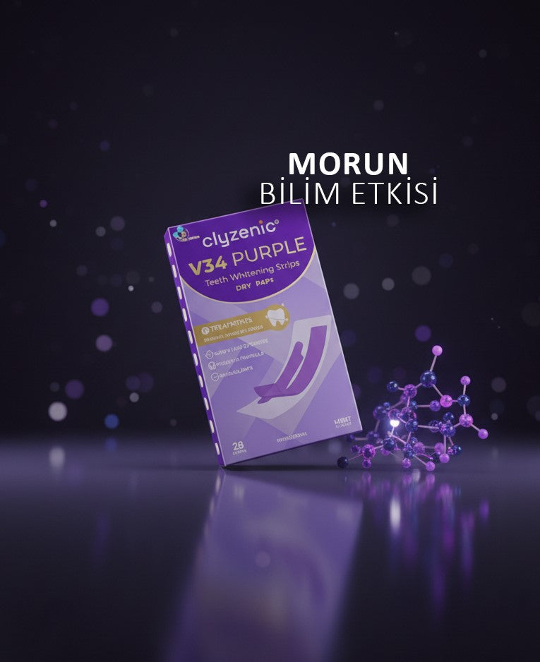 Türkiye’de Son Trend: V34 PAP+ Mor Diş Beyazlatıcı Şeritler Güvenilir Mi, Etkili Mi?